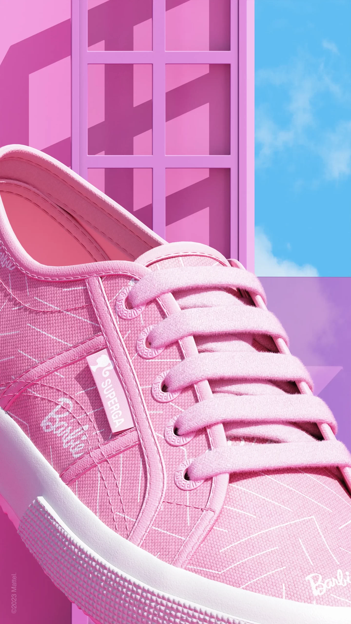 Superga x Barbie Core