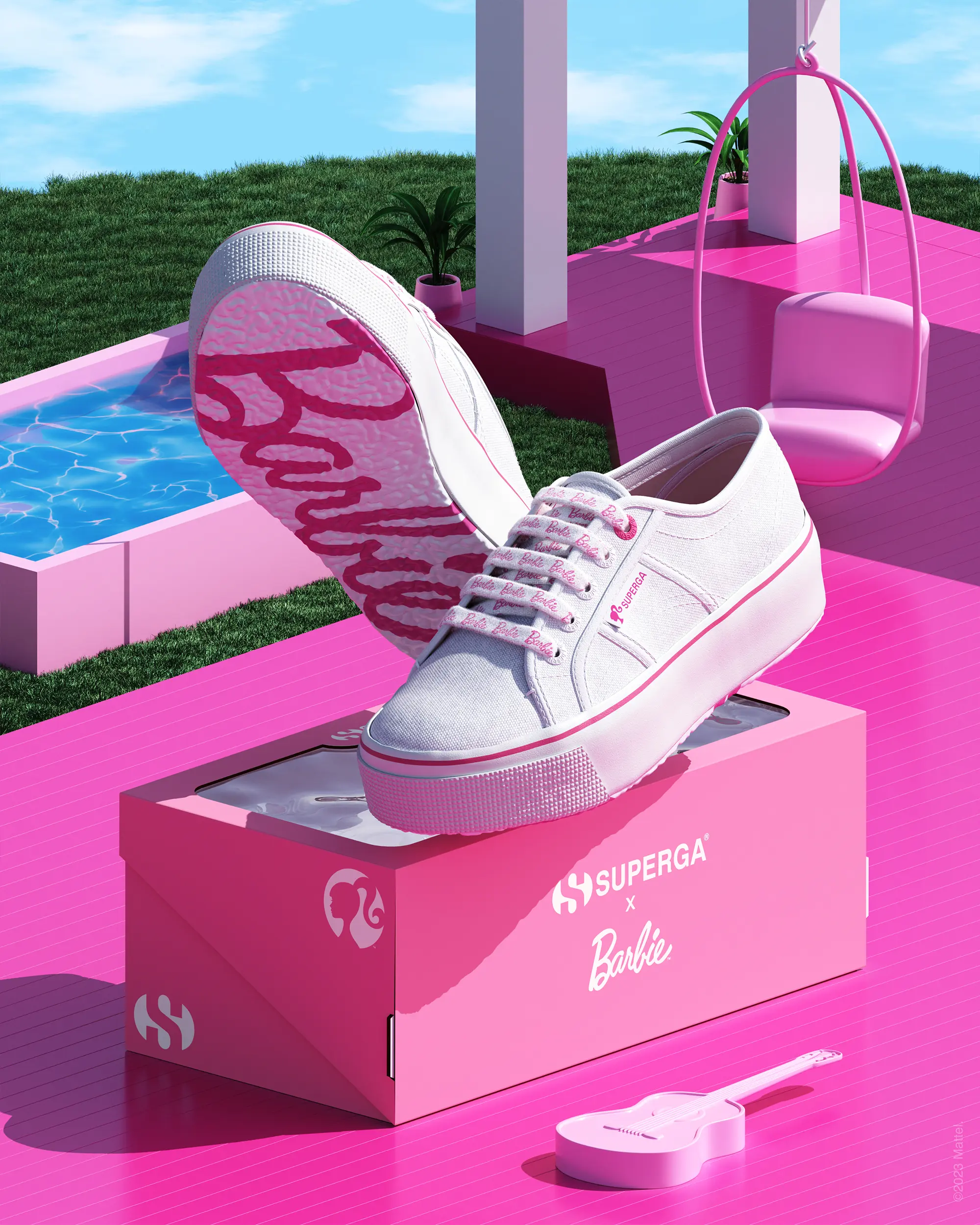 Superga x Barbie Core